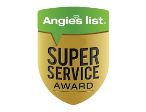 Angi Super Service Award badge